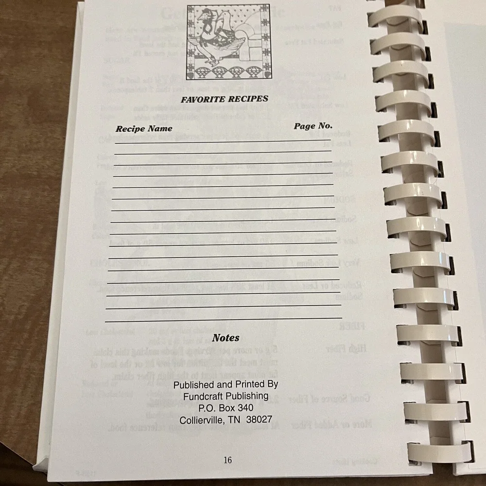 VTG NSDAR Abraham Baldwin Chapter 50th Anniversary Cookbook Carrollton Georgia